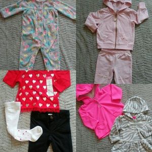 Baby girl clothes lot